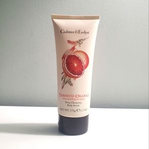 Crabtree & Evelyn Tarocco Orange Eucalyptus & Sage Deep Cleansing Body Scrub ♥